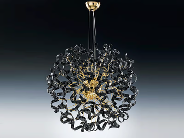 ASTRO - Crystal chandelier by Metal Lux - view 2